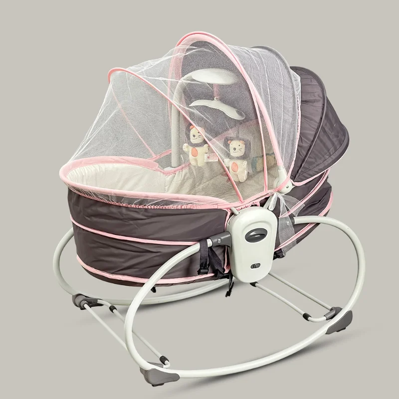 Mastela 5 in 1 Multifunctional Carriage & Bassinet - Image 4