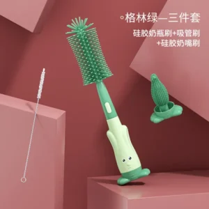Silicone 3-in-1 Removable Brush