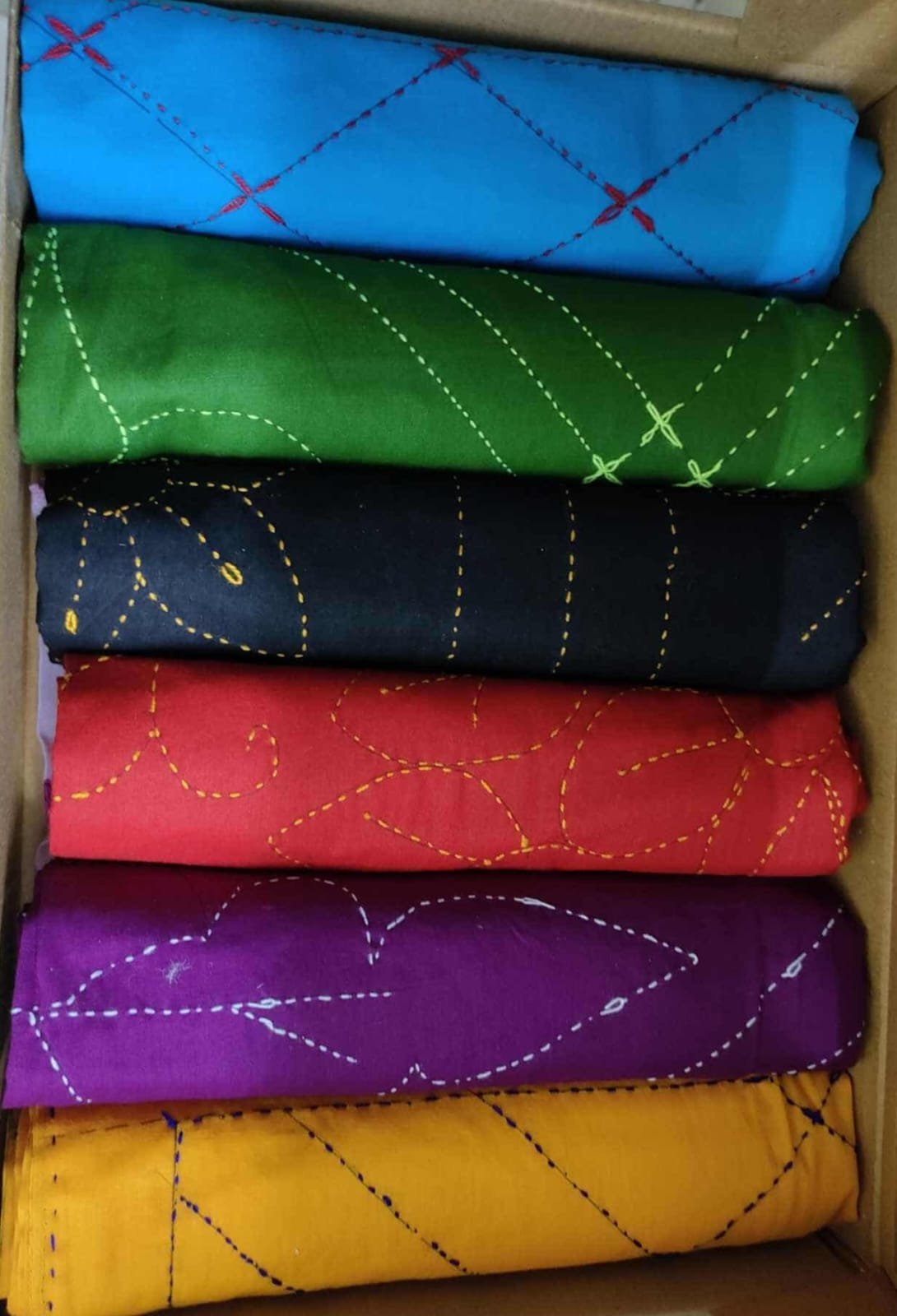 ৬ পিস-বেবি নকশীকাঁথা গিফট বক্স